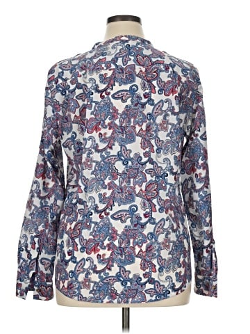 Charter Club Long Sleeve Blouse (view 2)