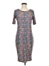 Lularoe Print Gray Casual Dress Size M - photo 1