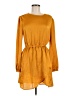 MICHAEL Michael Kors Solid Gold Casual Dress Size M - photo 1