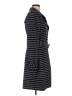 Talbots 100% Cotton Stripes Black Trenchcoat Size M - photo 4