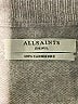 ALLSAINTS 100% Cashmere Tan Cashmere Pullover Sweater Size S - photo 7