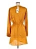 MICHAEL Michael Kors Solid Gold Casual Dress Size M - photo 2
