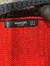 Mango Color Block Red Sweater Vest Size S - photo 7