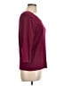 Spense Burgundy 3/4 Sleeve Top Size L - photo 4