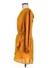 MICHAEL Michael Kors Solid Gold Casual Dress Size M - photo 5