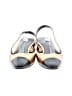 Veronica Beard Color Block Gold Heels Size 6 1/2 - photo 2