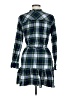 Gap Plaid Green Casual Dress Size M - photo 2