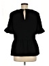 Kate Spade New York Black 3/4 Sleeve Top Size M - photo 2