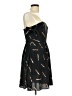 Xhilaration 100% Polyester Graphic Black Cocktail Dress Size M - photo 4