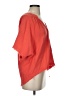 YFB 100% Cotton Orange Short Sleeve Blouse Size XS - photo 4
