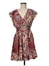 Shein 100% Polyester Paisley Red Casual Dress Size 8/10 - photo 1