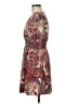 Shein 100% Polyester Paisley Red Casual Dress Size 8/10 - photo 5