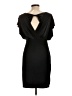 En Focus Studio Solid Black Cocktail Dress Size 10 - photo 2