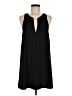 Lulus 100% Polyester Solid Black Casual Dress Size M - photo 1