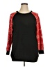 Unbranded Black 3/4 Sleeve Top Size 14 - photo 1