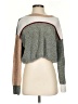 Assorted Brands 100% Polyester Color Block Green Gray Pullover Sweater Size S - photo 1