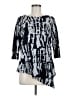 Porto Black 3/4 Sleeve Top Size 8 (2) - photo 1