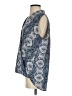 Pleione 100% Polyester Blue Sleeveless Blouse Size S - photo 5