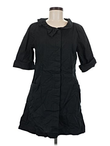Little Yellow Button Casual Dress (view 1)