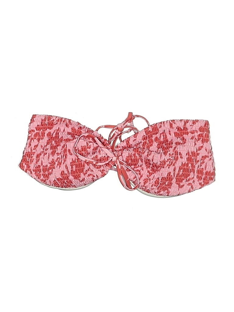 Pre-owned Unbranded Swimsuit Top Red Swimwear