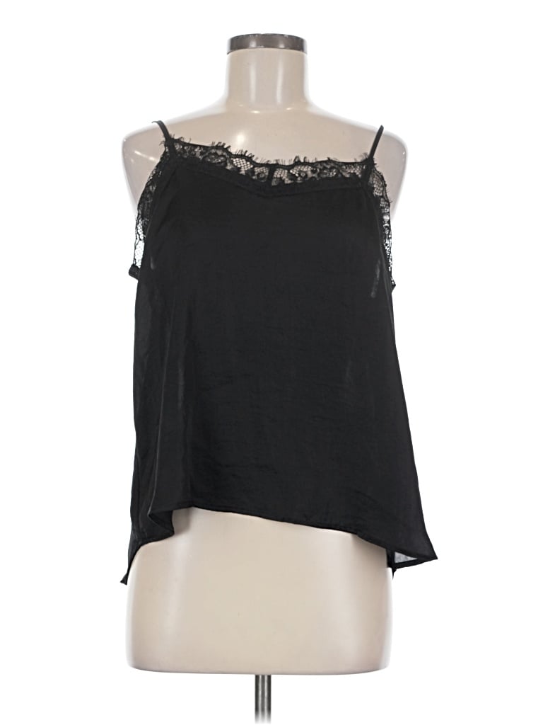 Pre-owned Wild Fable Sleeveless Blouse In Black