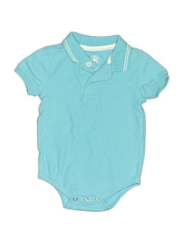 J. Khaki Short Sleeve Onesie (view 1)