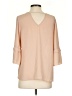DR2 Tan 3/4 Sleeve Blouse Size S (petite) - photo 2