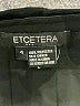 Etcetera 100% Polyester Black Long Sleeve Blouse Size 4 - photo 7
