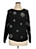 Carmen Carmen Marc Valvo Polka Dots Black Pullover Sweater Size XL - photo 1