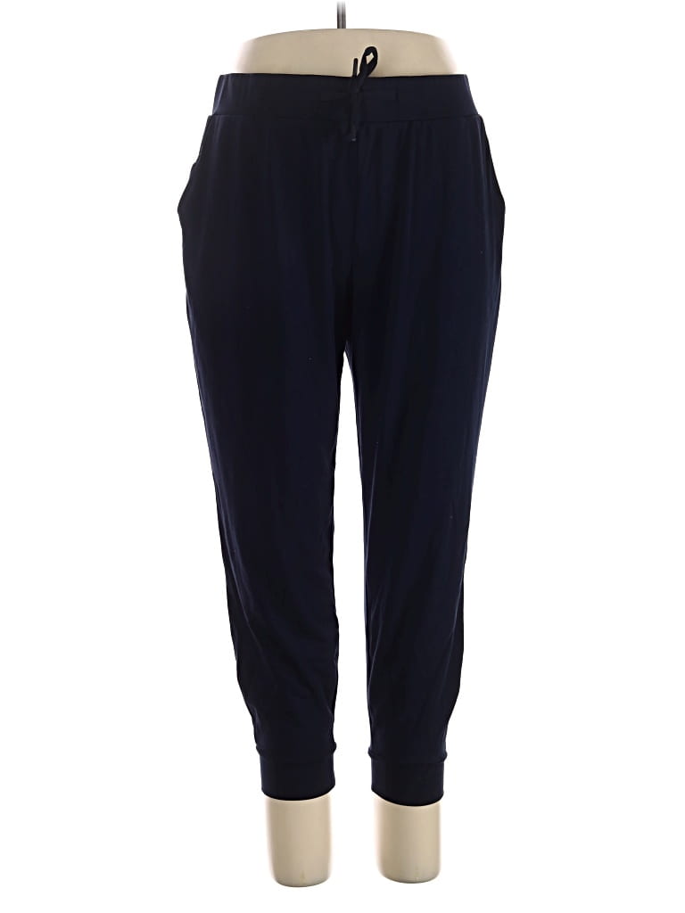 Pre-owned Cozy Earth Casual Pants In Blue