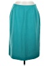 Le Suit Solid Teal Formal Skirt Size 10 (petite) - photo 1