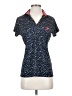 RLX Ralph Lauren Stars Blue Short Sleeve Polo Size S - photo 1