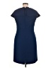 Talbots Solid Blue Cocktail Dress Size 14 - photo 2