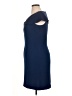 Talbots Solid Blue Cocktail Dress Size 14 - photo 5