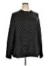 Vince. 100% Silk Black Long Sleeve Silk Top Size 3X - photo 1