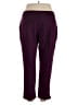 Universal Standard Solid Purple Casual Pants Size S L - photo 2