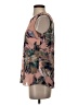 DKNY 100% Polyester Brown Sleeveless Blouse Size XS - photo 5