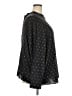 Vince. 100% Silk Black Long Sleeve Silk Top Size 3X - photo 4