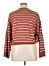 T Tahari Stripes Brown Pullover Sweater Size XL - photo 2