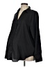H&M Mama Black 3/4 Sleeve Blouse Size L - photo 1