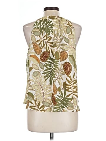 Rose + Olive Sleeveless Blouse (view 2)