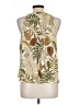 Rose + Olive Green Sleeveless Blouse Size L - photo 2
