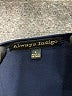 Always Indigo Black Long Sleeve Top Size L - photo 7