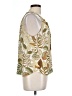 Rose + Olive Green Sleeveless Blouse Size L - photo 4
