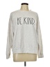 Rae Dunn Silver Sweatshirt Size L - photo 1