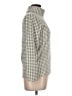 Uniqlo 100% Polyester Houndstooth Silver Turtleneck Sweater Size L - photo 4
