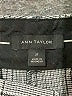 Ann Taylor Plaid Gray Linen Pants Size 2 (tall) - photo 7