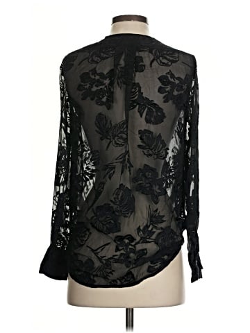 Rag & Bone Long Sleeve Silk Top (view 2)