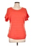 Apt. 9 Orange Short Sleeve Top Size L - photo 1