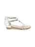 Justice Silver Sandals Size 2 (baby) - photo 1